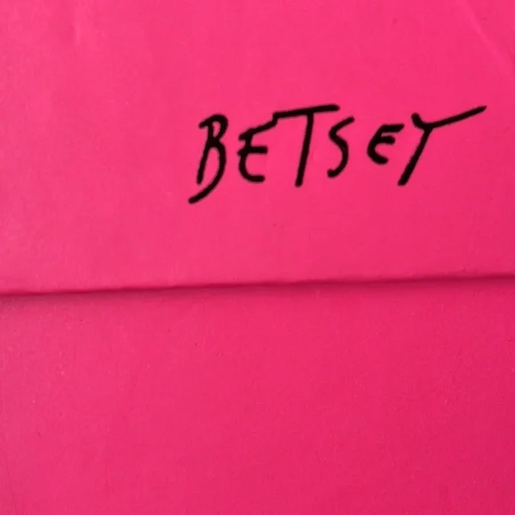 ✨Reduced BETSEY JOHNSON heels - sexy black satiny fabric and looked black ribbon - Picture 11 of 11